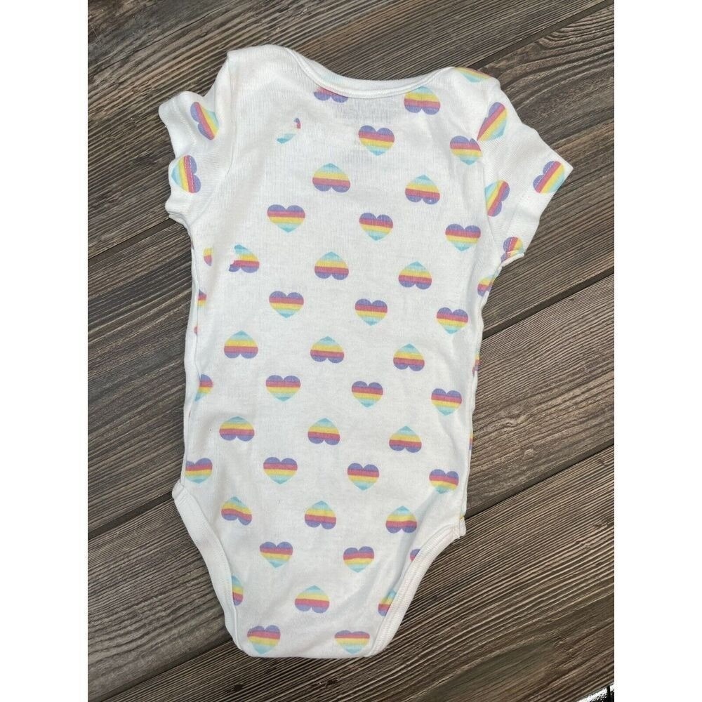 Juicy Couture Infant Girl One Piece Bodysuit (Bundle of 2) 3/6 month Gray White - Picture 4 of 10
